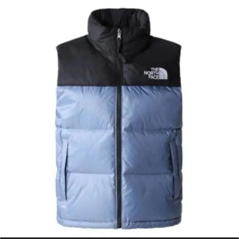 The North Face 1996 Retro Nuptse Boxy Puffer Vest Folk Blue Small NWT
